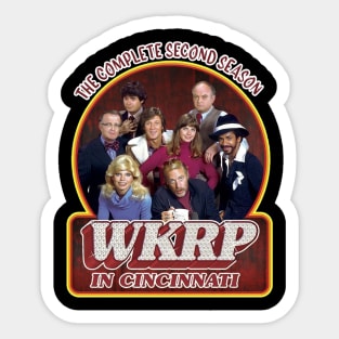 Wkrp in Cincinnati t-shirt Sticker